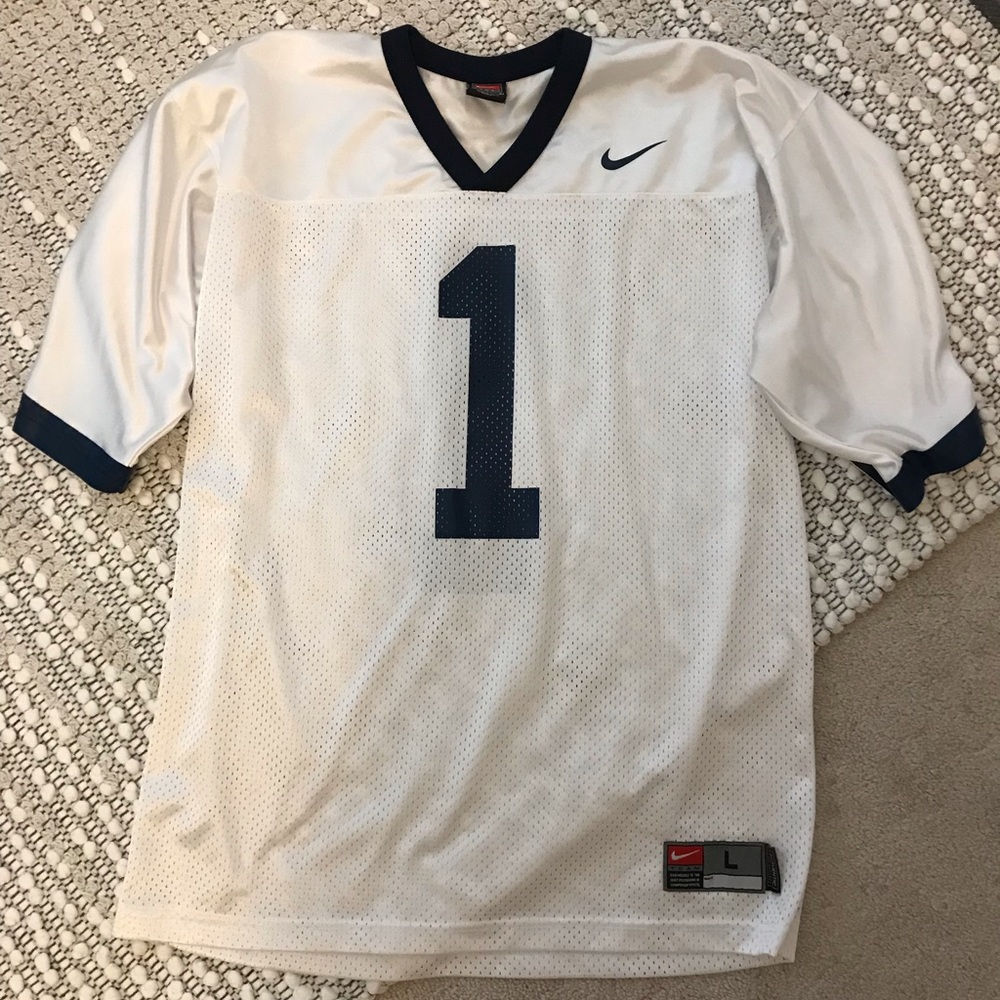 Nike Penn State Football Jersey (White) Large